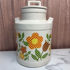 Vintage 1960's McCoy Pottery Canister